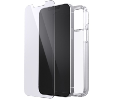 Speck Presidio Gemshell Clear + Shieldview Bundle Apple iPhone 13 - with Microban