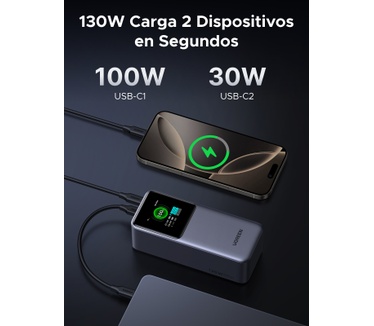 Ugreen Fast Charging 20000mah 130W