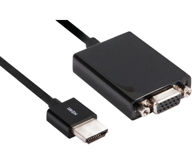 Club 3D HDMI 1.4 to VGA Active Adapter Zwart