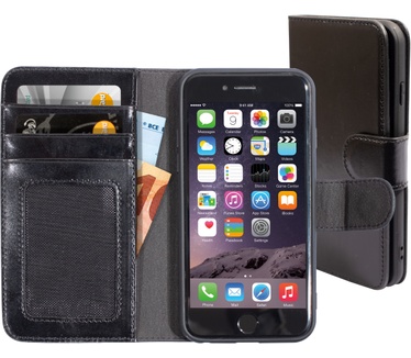 Mobiparts Excellent Wallet Case 2.0 Apple iPhone 6, iPhone 6S Jade Black