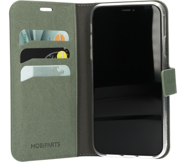 Mobiparts Classic Wallet Case iPhone 11 Stone Green