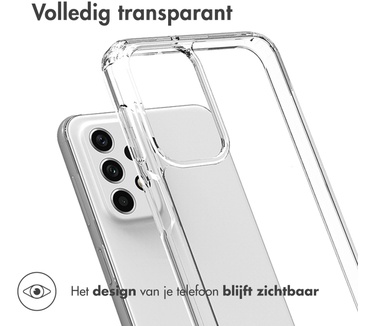 Accezz Xtreme Impact Backcover Samsung Galaxy A23 (5G) - Transparant