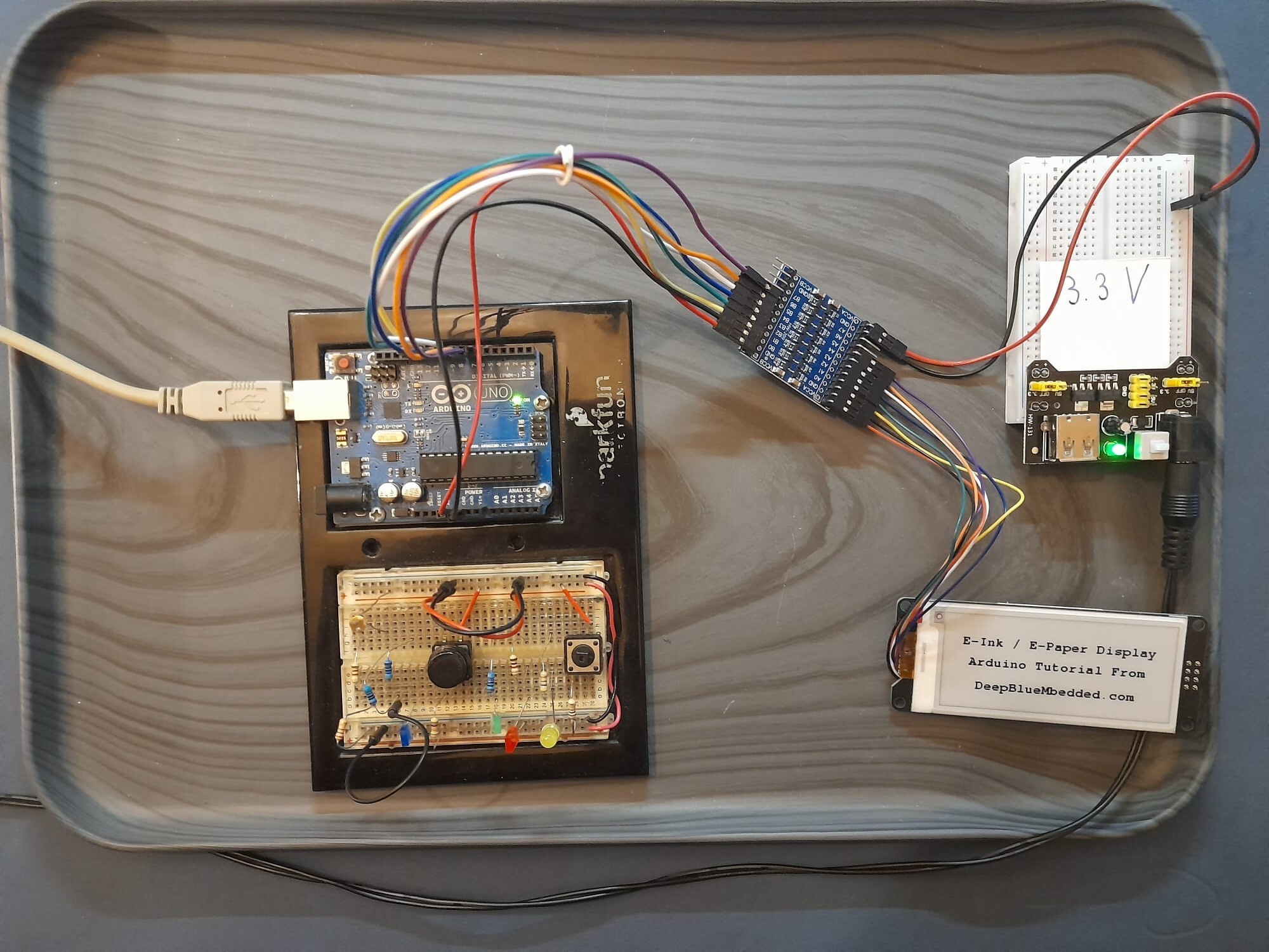ePaper aansturen (Noob) - Modding, mechanica en elektronica - GoT