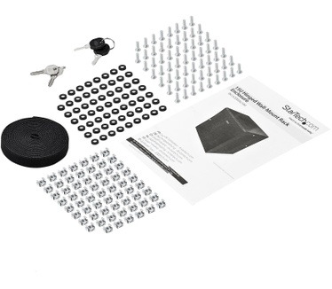 Startech.com 15U Serverkast rack wand monteerbaar diepte tot 20" / 50 cm scharnierende behuizing