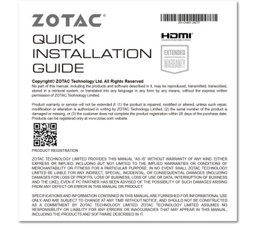 Zotac GAMING GeForce RTX 3050 AMP