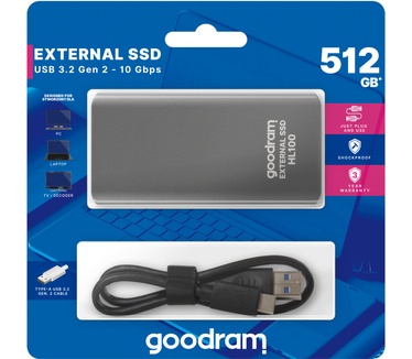 Goodram HL100 512GB Grijs