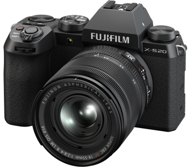 Fujifilm X-S20 + XF 18-55mm Zwart