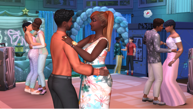 The Sims 4 romance