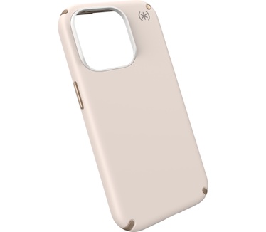 Speck Presidio2 Pro + MS Apple iPhone 15 Pro Bleached Bone - with Microban
