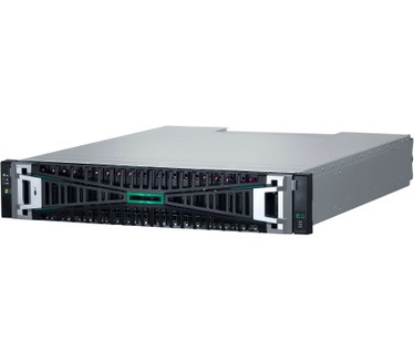 HPE MSA 2070 SFF 2x10/25GbE iSCSI 4-port Cntrl 12x1.92TB SSD 4x10Gb iSCSI XCVR 23TB Storage Array