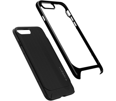 Spigen Apple iPhone 8 Plus Hoesje Neo Hybrid Herringbone  Zwart