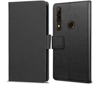 qMust Honor 9X Wallet Hoesje Zwart