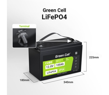 Green Cell LFPGC12V100AH