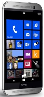 Mockup: HTC One (M8) met WP 8.1