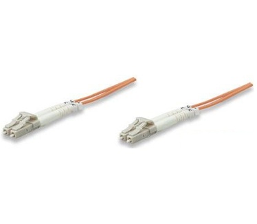 Intellinet 1.0m LC M/M Oranje