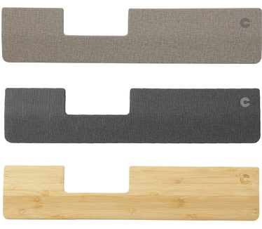 Contour Design The Extended wrist rest, Light grey fabric