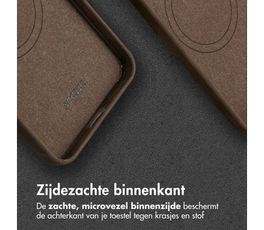 Accezz Vintage Leather Magsafe Backcover