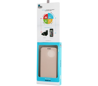 BeHello Samsung Galaxy S6 Book Case Beige