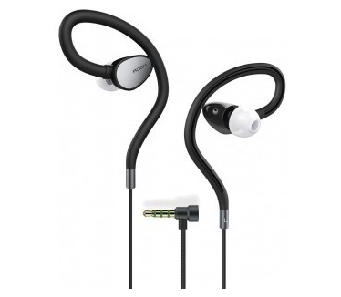 Rock Zircon sport oordopjes - In-Ear Headset - Black