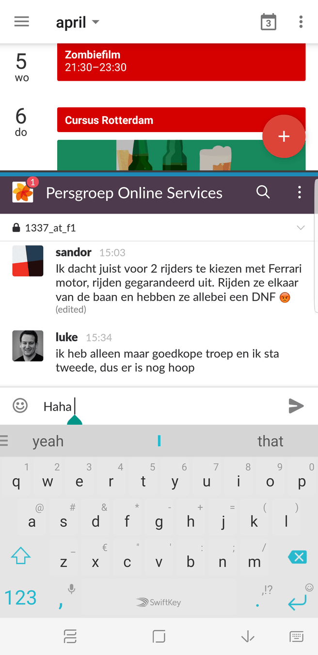 Multi Window Galaxy S8