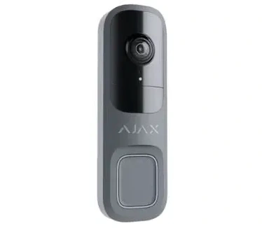Ajax Doorbell Graphite (Antracietgrijs) – 4MP WiFi Deurbel met Camera