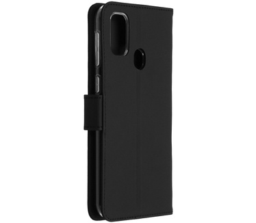 Accezz Wallet Softcase Bookcase Samsung Galaxy M30s / M21 - Zwart (Galaxy M30s, Galaxy M21) Zwart