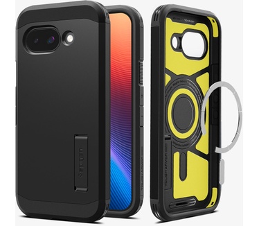 Spigen Google Pixel 9a Tough Armor Magfit Back Cover Zwart