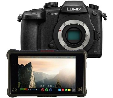 Panasonic Lumix G DMC-GH5 zwart body + Atomos Ninja Inferno