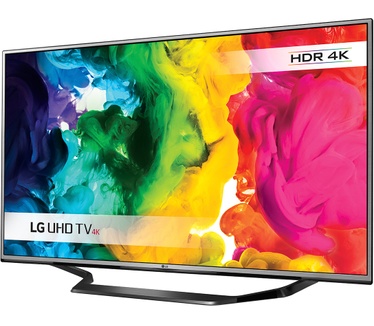 LG 65UH625V (buitenlands model) Zilver, Zwart