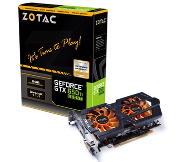 Zotac GeForce GTX 650 Ti Boost