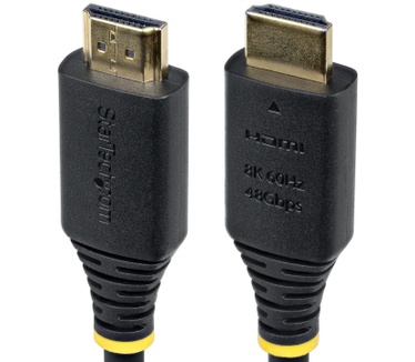Startech.com 50cm Gecertificeerde Ultra High Speed HDMI Kabel, 8K 60Hz/4K 120Hz, HDMI 2.1 Kabel met HDR10+ / eARC, 48Gbps, 8K HDMI Kabel voor Monitor/TV/Scherm