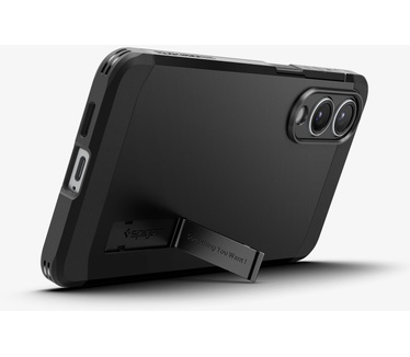 Spigen Galaxy S25 Edge Case Tough Armor AI (MagFit) Zwart