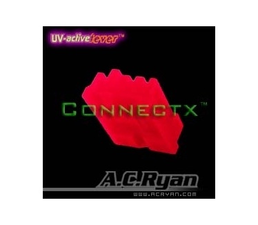 AC Ryan ACR-CB7945 Floppy Power 4pin Female (UV-Rood)