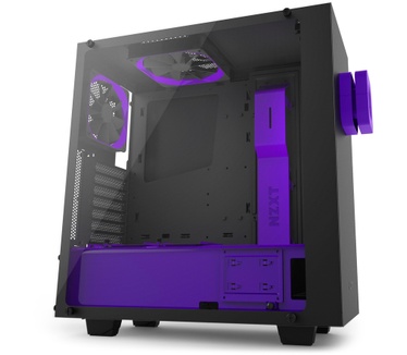 NZXT S340 Elite - Limited Purple Edition