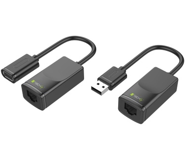 Techly IUSB-EXTENDTY2 Zwart