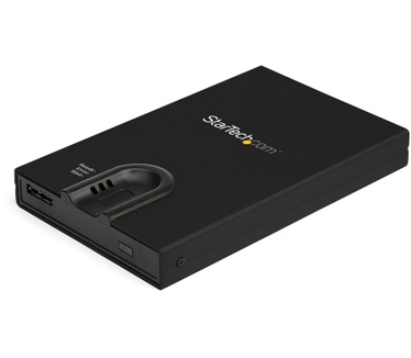 Startech.com Versleutelbare externe hardeschijf behuizing vingerafdruk toegang voor 2,5" SATA Zwart