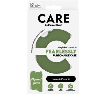 PanzerGlass CARE by PG Green MagSafe iPhone16 6.1