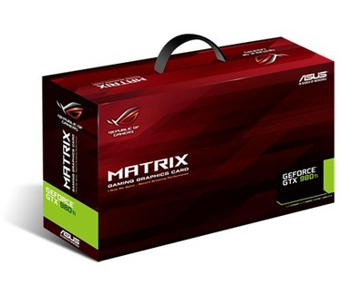 ASUS Republic Of Gamers Matrix GeForce GTX 980 Ti 6GB Gaming
