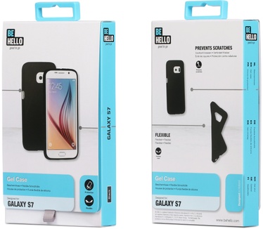 BeHello Samsung Galaxy S7 Gel Case Black