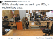 Screenshots mogelijke hack Verenigde Staten