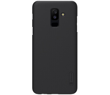 Nillkin Frosted Shield Case Samsung Galaxy A6 Plus (2018) - Zwart  Zwart