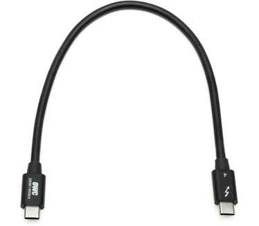 OWC Thunderbolt 4 kabel 30cm Zwart