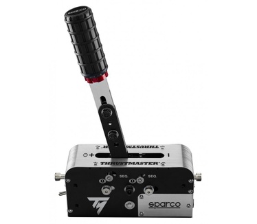 Thrustmaster TSSH Sequential Shifter & Handbrake Sparco Zilver, Zwart