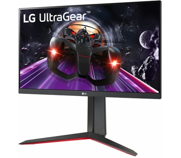 LG UltraGear 24GN650 Ultragear Rood, Zwart