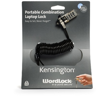 Kensington WordLock® Portable Combination Laptopslot