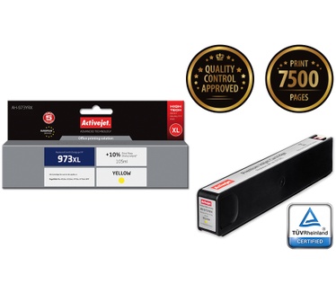 Activejet Activejet AH-973YRX inkt (ter vervanging van HP 973XL F6T83AE; Premium; 105 ml; geel)