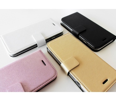 Mobiparts Saffiano Wallet Case Samsung Galaxy S8 Gold