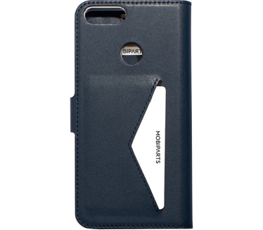 Mobiparts Classic Wallet Case Huawei P Smart (2018) Blue