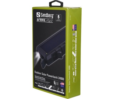 Sandberg Outdoor Solar Powerbank 24000