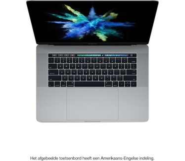 Apple MacBook Pro 15 inch Touch Bar en Touch ID (3,1GHz i7 / 16GB / 1TB) - Spacegrijs